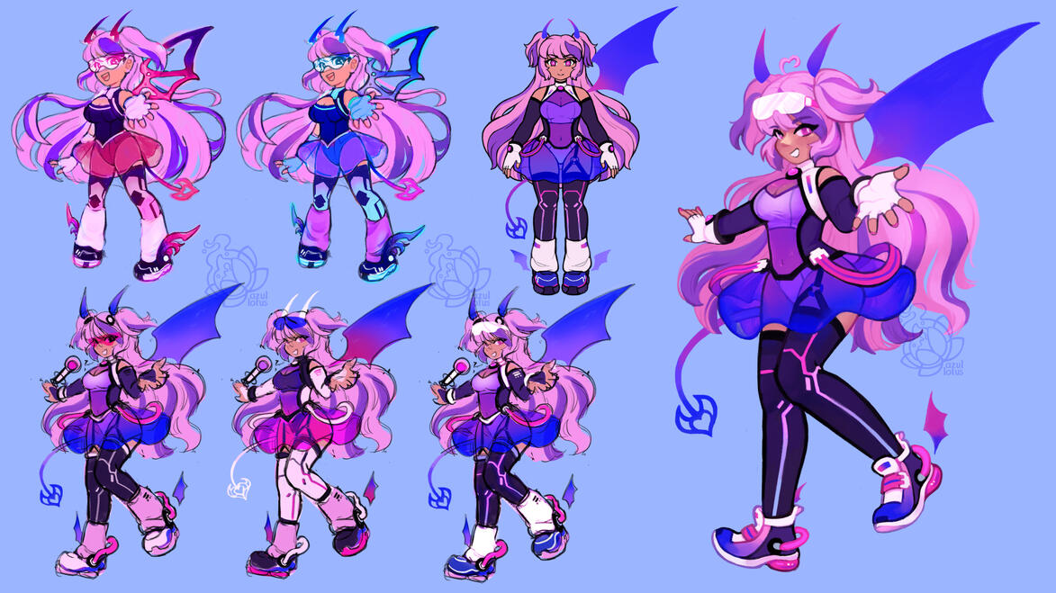 Process of "Virtual Idol" design.