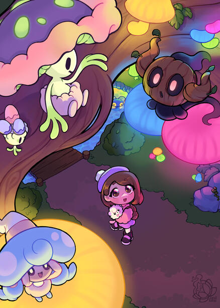 "Ballonlea" Fanart inspired by Pokemon Sworld/Shield.