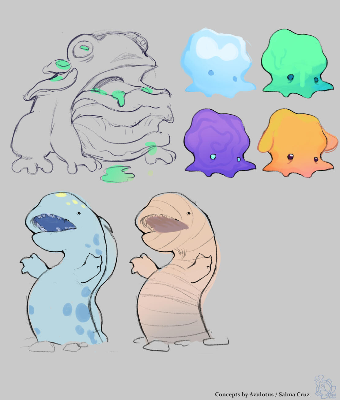 "Enemy Sketchesfor PirateSoftware's Game Jam 15.