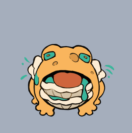 "Toxic Toad AoE Attackfor PirateSoftware's Game Jam 15.